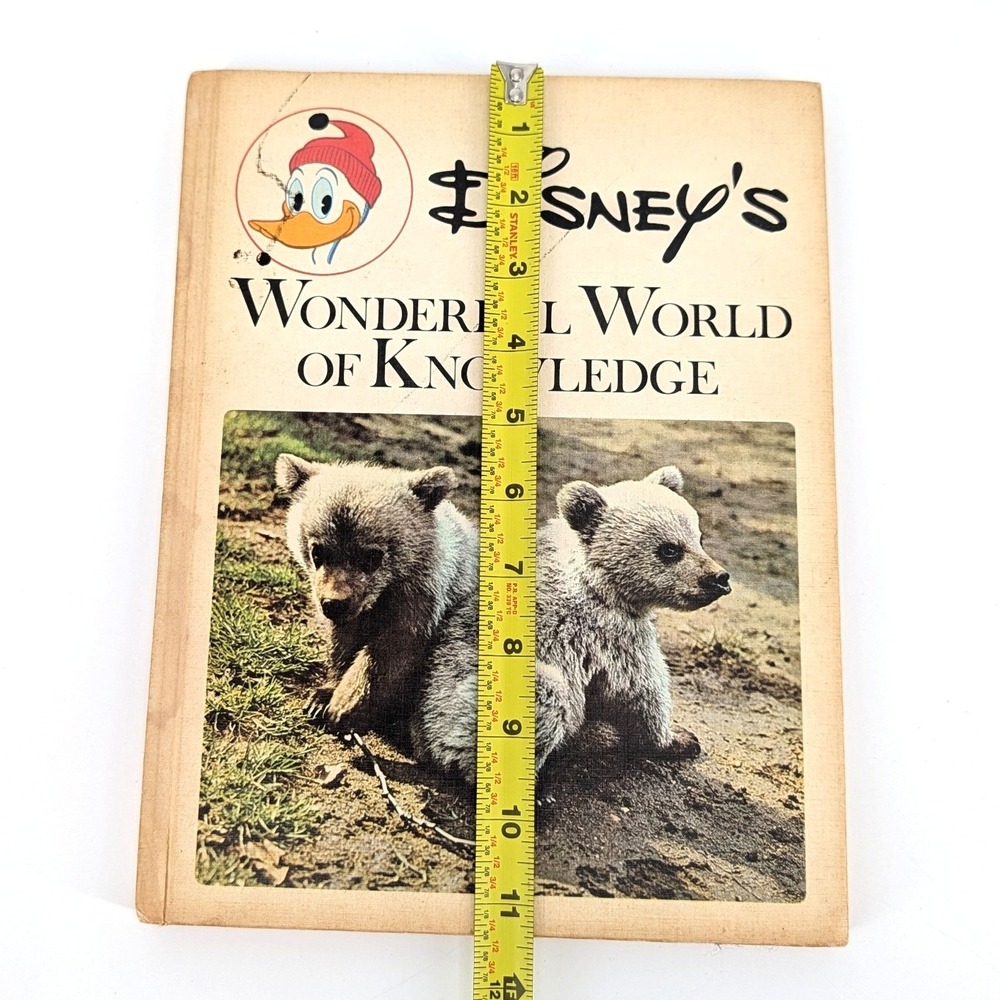Disney Wonderful World of Knowledge Vol 1 Vintage 1971 Nature Animals Book - Picture 11 of 11